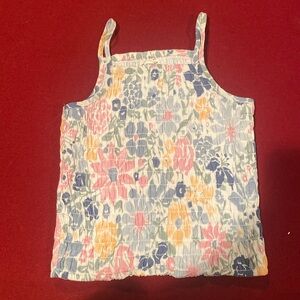 A&F floral tank 7/8